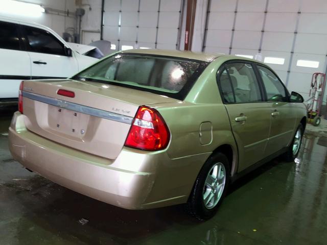 1G1ZT52814F109710 - 2004 CHEVROLET MALIBU LS 金色 照片 4