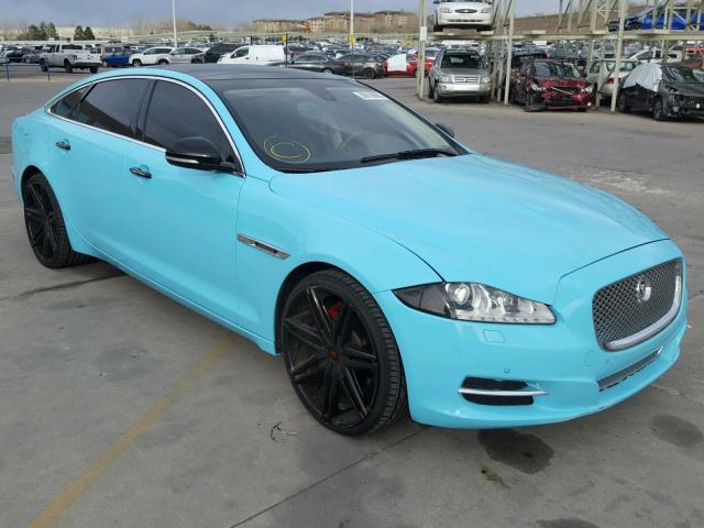 SAJWA2GB1CLV37121 - 2012 JAGUAR XJL BASE BLUE photo 1