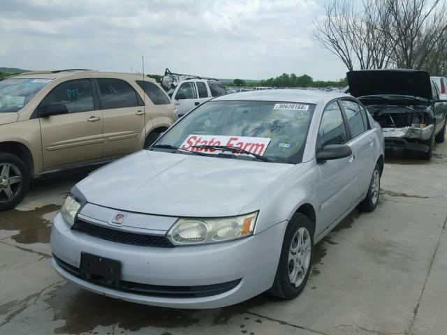 1G8AJ52F13Z171740 - 2003 SATURN ION LEVEL SILVER photo 2