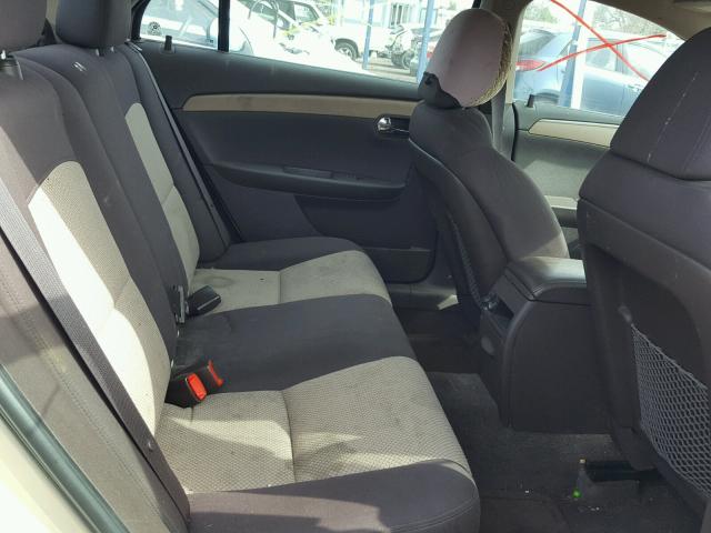 1G1ZB5E15BF220338 - 2011 CHEVROLET MALIBU LS ოქროსფერი ფოტო 6