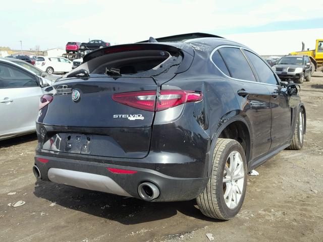 ZASFAKBN5J7B64159 - 2018 ALFA ROMEO STELVIO TI BLACK photo 4