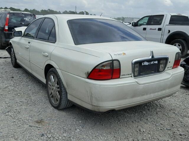 1LNHM87A63Y705360 - 2003 LINCOLN LS Krem foto 3
