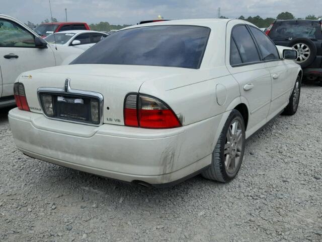 1LNHM87A63Y705360 - 2003 LINCOLN LS Krem foto 4
