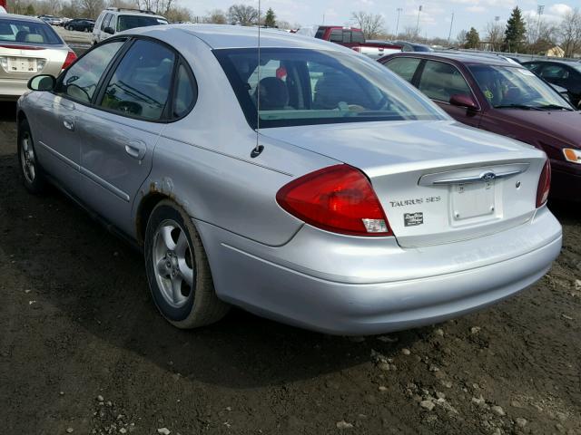 1FAFP55223G217211 - 2003 FORD TAURUS SES SILVER photo 3