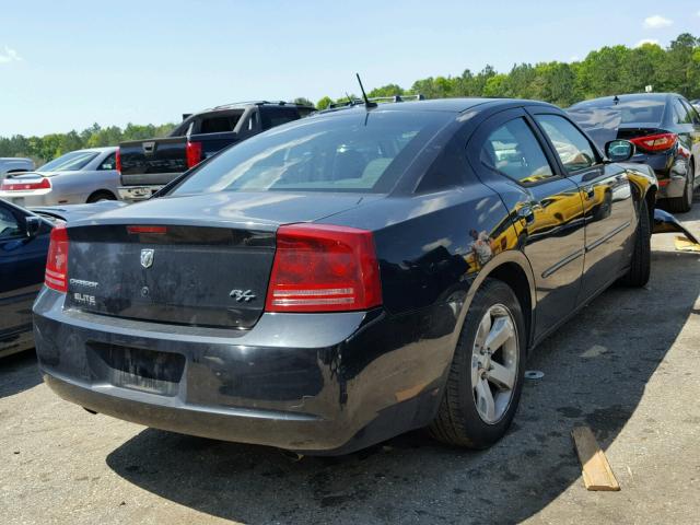 2B3KA53H88H265259 - 2008 DODGE CHARGER R/ BLACK photo 4