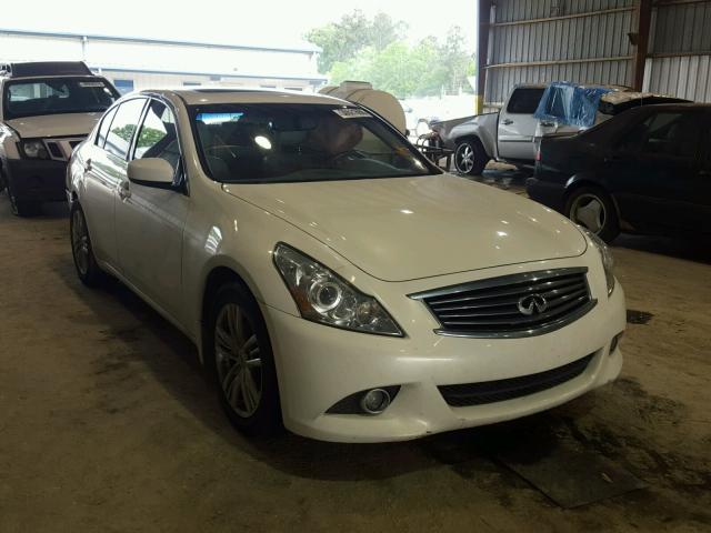 JN1CV6AP5BM509755 - 2011 INFINITI G37 BASE WHITE photo 1