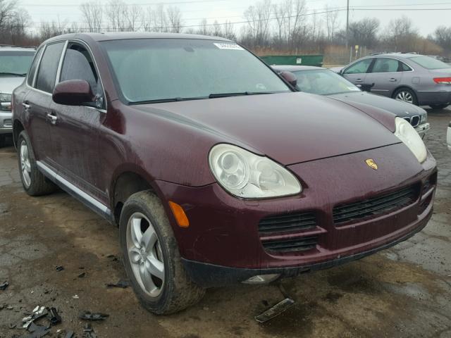 WP1AB29P44LA65222 - 2004 PORSCHE CAYENNE S BURGUNDY photo 1