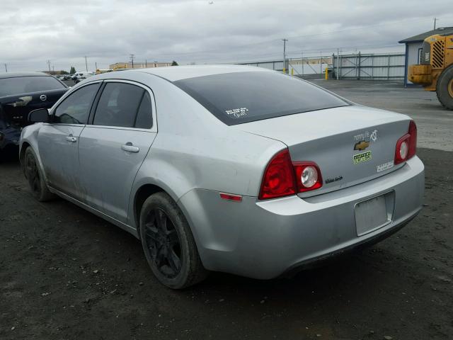 1G1ZA5EB6AF106553 - 2010 CHEVROLET MALIBU LS 银色 照片 3
