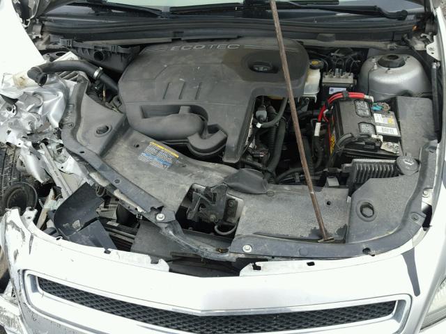 1G1ZA5EB6AF106553 - 2010 CHEVROLET MALIBU LS 银色 照片 7