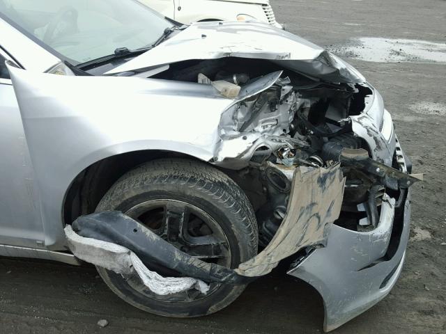 1G1ZA5EB6AF106553 - 2010 CHEVROLET MALIBU LS 银色 照片 9