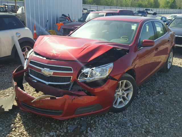 1G11D5SR9DF125494 - 2013 CHEVROLET MALIBU 1LT 红色 照片 2