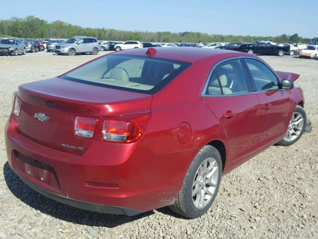 1G11D5SR9DF125494 - 2013 CHEVROLET MALIBU 1LT 红色 照片 4