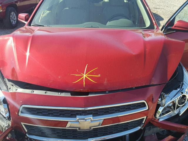 1G11D5SR9DF125494 - 2013 CHEVROLET MALIBU 1LT 红色 照片 7