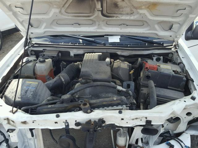 1GCCS199388148736 - 2008 CHEVROLET COLORADO WHITE photo 7