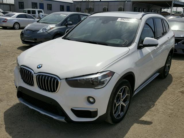 WBXHU7C32H5H37761 - 2017 BMW X1 SDRIVE2 WHITE photo 2