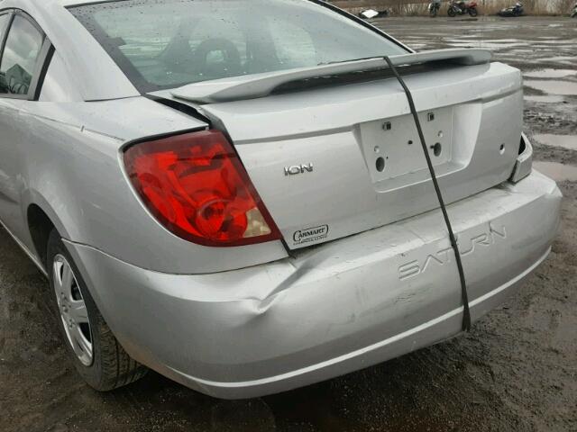1G8AN12F14Z107308 - 2004 SATURN ION LEVEL 银色 照片 10