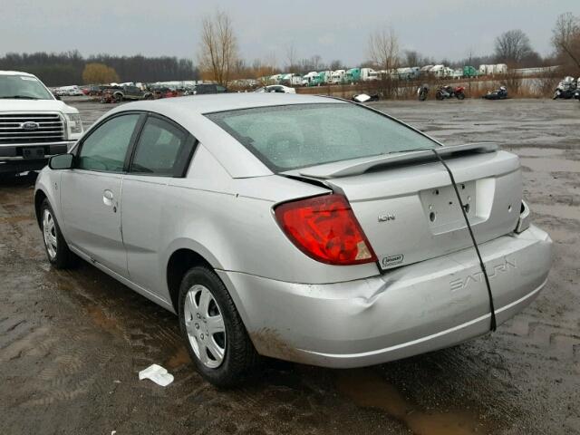 1G8AN12F14Z107308 - 2004 SATURN ION LEVEL 银色 照片 3