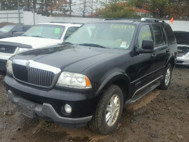 5LMEU88H13ZJ12107 - 2003 LINCOLN AVIATOR BLACK photo 2