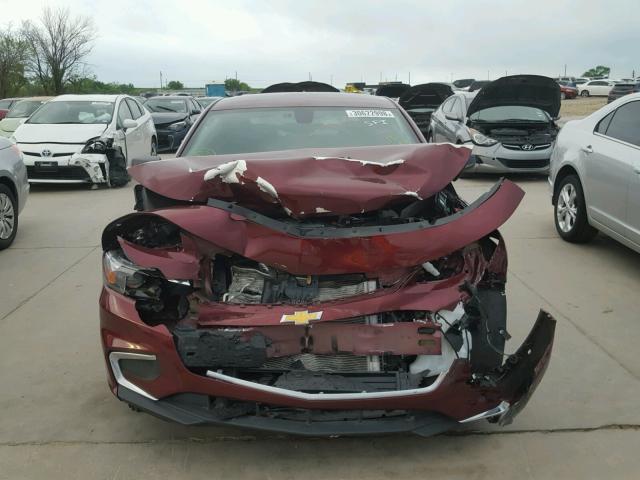 1G1ZB5ST1GF256010 - 2016 CHEVROLET MALIBU LS 栗色 照片 9