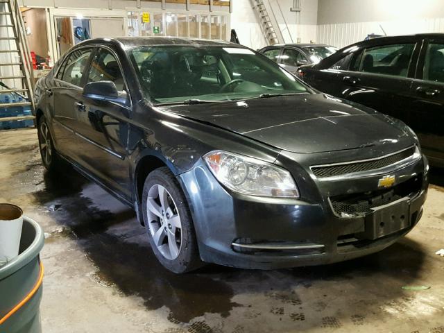 1G1ZC5E14BF271147 - 2011 CHEVROLET MALIBU 1LT BLACK photo 1
