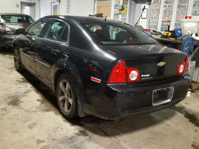 1G1ZC5E14BF271147 - 2011 CHEVROLET MALIBU 1LT BLACK photo 3