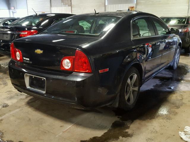1G1ZC5E14BF271147 - 2011 CHEVROLET MALIBU 1LT BLACK photo 4