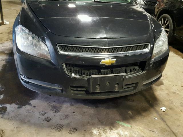 1G1ZC5E14BF271147 - 2011 CHEVROLET MALIBU 1LT BLACK photo 9