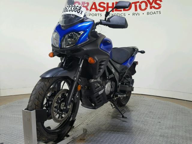 JS1VP56A2D2101348 - 2013 SUZUKI DL650 A BLUE photo 4