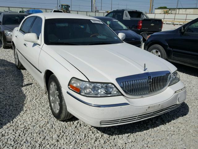 2LNBL8CV6BX765249 - 2011 LINCOLN TOWN CAR S WHITE photo 1