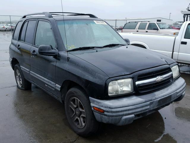 2CNBJ13C626948507 - 2002 CHEVROLET TRACKER BLACK photo 1