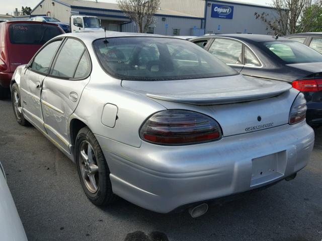 1G2WR52162F207127 - 2002 PONTIAC GRAND PRIX SILVER photo 3