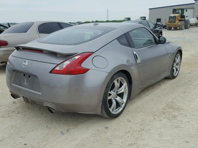 JN1AZ4EH8AM504292 - 2010 NISSAN 370Z GRAY photo 4