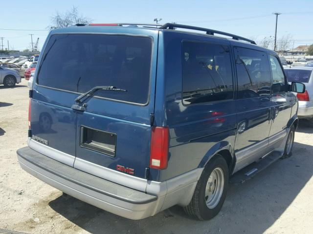 1GKDM19W9YB521855 - 2000 GMC SAFARI XT BLUE photo 4