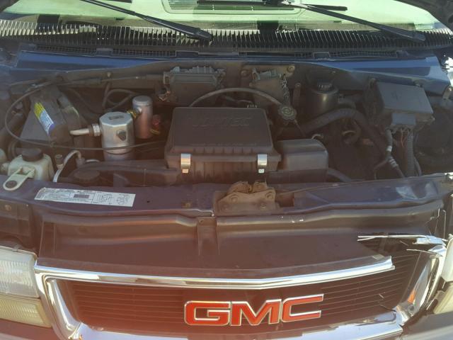 1GKDM19W9YB521855 - 2000 GMC SAFARI XT BLUE photo 7