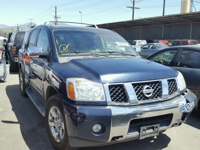 5N1AA08C07N724926 - 2007 NISSAN ARMADA SE BLUE photo 1