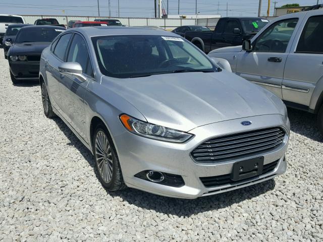 3FA6P0K9XER143035 - 2014 FORD FUSION TIT SILVER photo 1