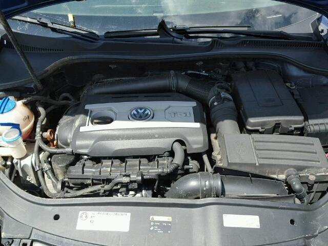 WVWBW7AH8CV006558 - 2012 VOLKSWAGEN EOS KOMFOR ლურჯი ფოტო 7