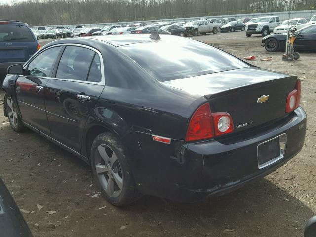 1G1ZC5E01CF165747 - 2012 CHEVROLET MALIBU 1LT 黑色 照片 3