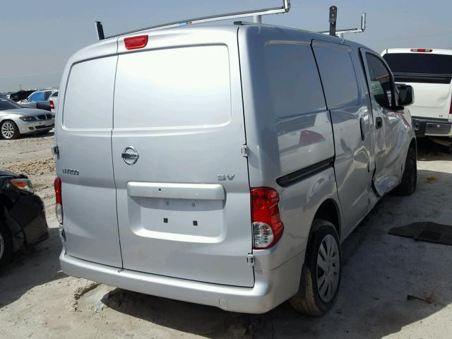 3N6CM0KNXHK714990 - 2017 NISSAN NV200 2.5S SILVER photo 4