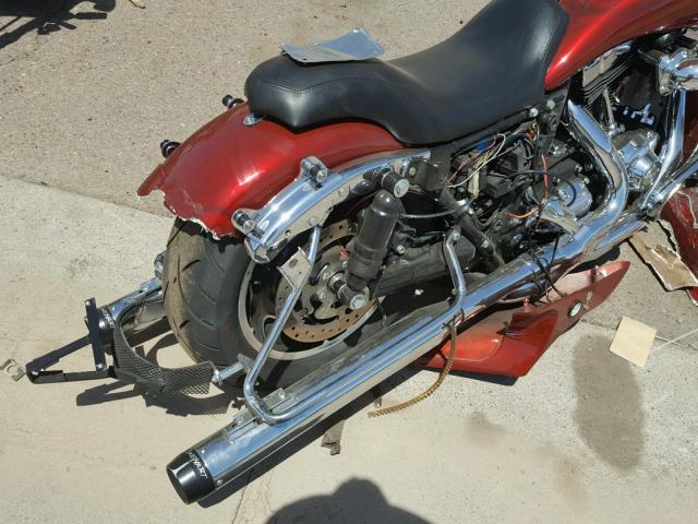 1HD1KB412AB631737 - 2010 HARLEY-DAVIDSON FLHX RED photo 9