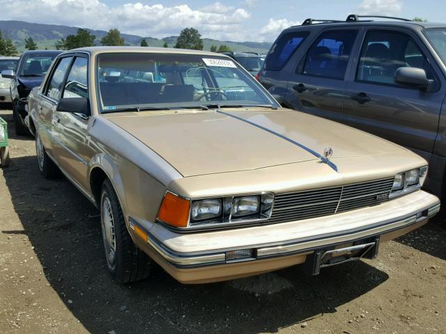 1G4AL19R0G6406060 - 1986 BUICK CENTURY LI TAN photo 1