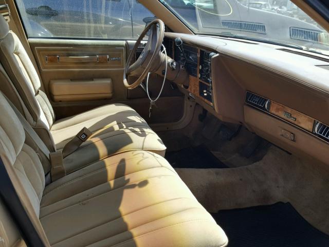 1G4AL19R0G6406060 - 1986 BUICK CENTURY LI TAN photo 5