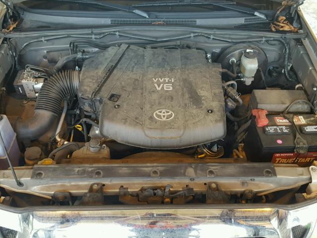 5TETU62NX8Z489645 - 2008 TOYOTA TACOMA PRE GOLD photo 7