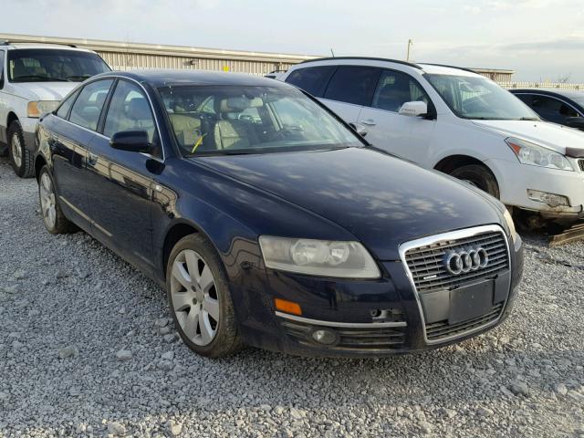 WAUDG74F55N124440 - 2005 AUDI A6 3.2 QUA BLUE photo 1