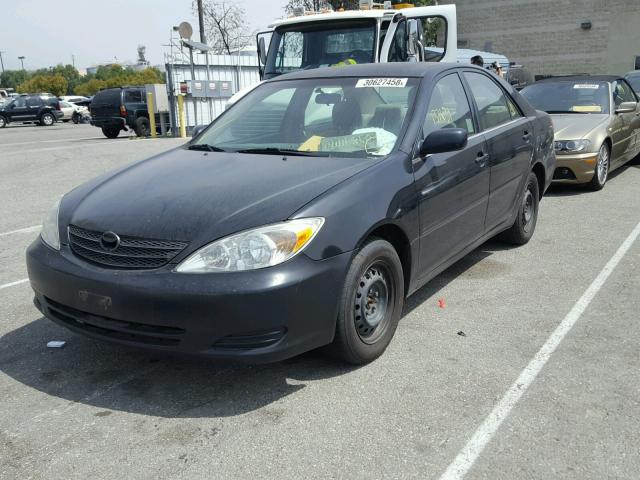 4T1BE32K33U230795 - 2003 TOYOTA CAMRY LE BLACK photo 2