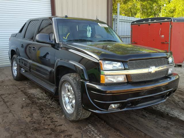 3GNEC12T84G113200 - 2004 CHEVROLET AVALANCHE BLACK photo 1