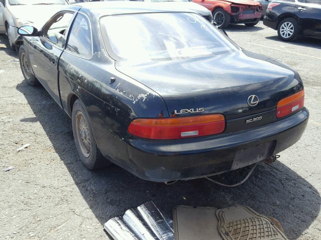 JT8JZ31C5N0004202 - 1992 LEXUS SC 300 BLACK photo 3