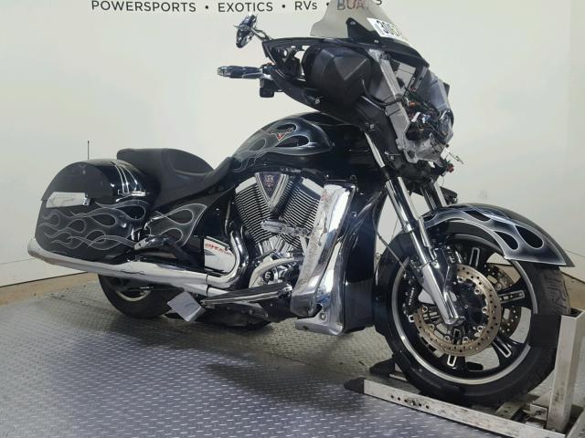 5VPDW36N8D3022869 - 2013 VICTORY MOTORCYCLES CROSS COUN Negro foto 2