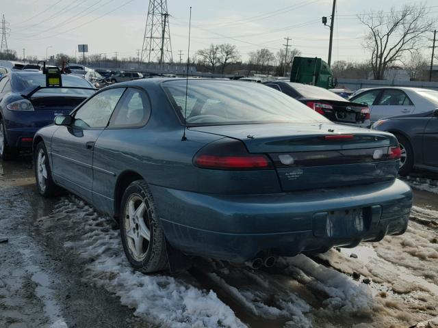 4B3AU52N4VE190796 - 1997 DODGE AVENGER ES GREEN photo 3