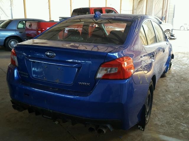 JF1VA1A69F9829722 - 2015 SUBARU WRX BLUE photo 4